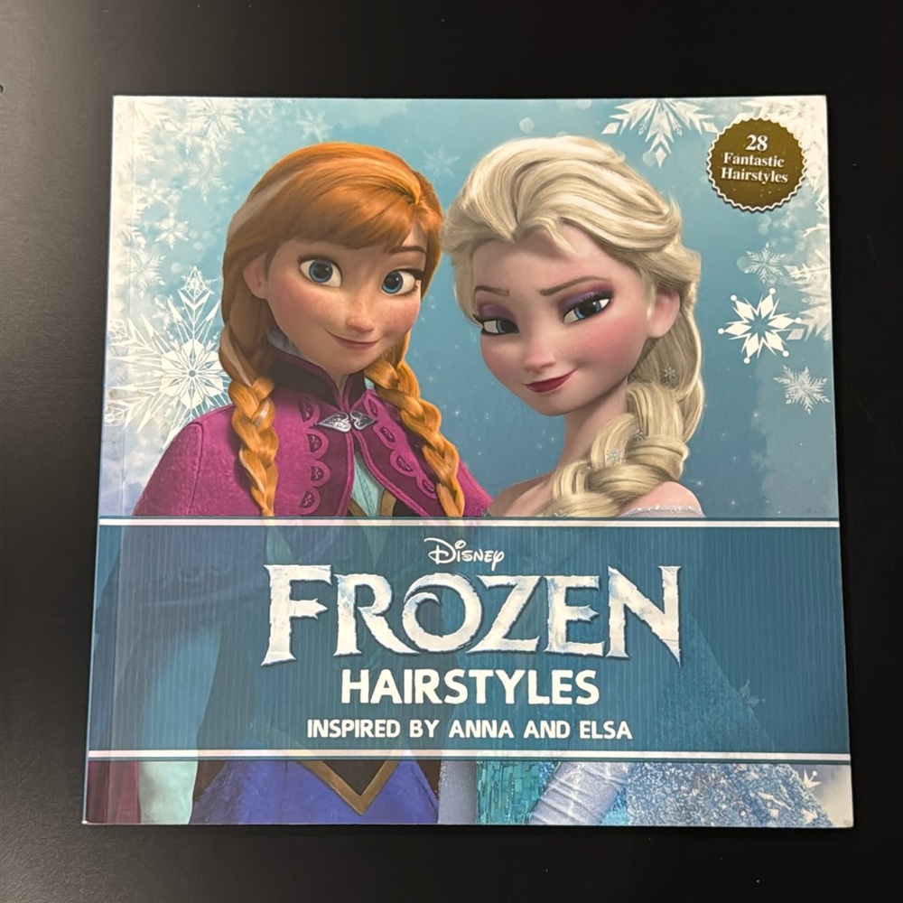 Disney’s Frozen: Hairstyles Inspired by Anna and Elsa - Softcover Book